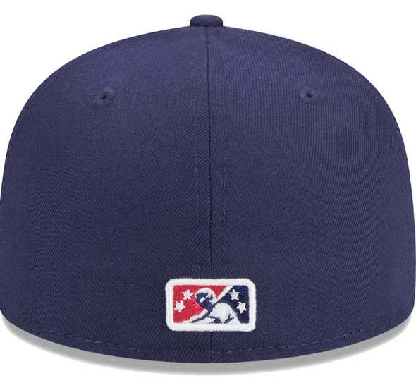 Pensacola Blue Wahoos New Era 59FIFTY Swimming Cap