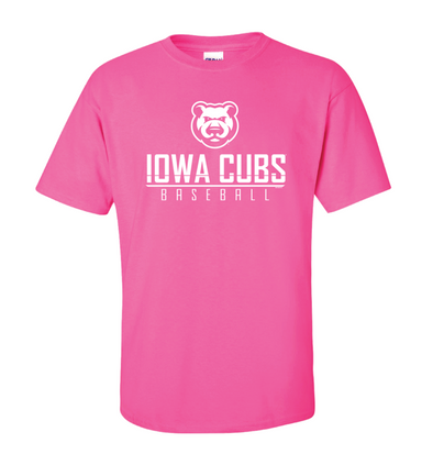 Men's Iowa Cubs Basic Azalea tee