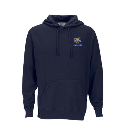 Men's Iowa Cubs Lightweight Fleece Hoodie, Navy