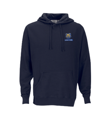 Men's Iowa Cubs Lightweight Fleece Hoodie, Navy