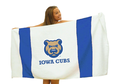 Iowa Cubs Beach Towel