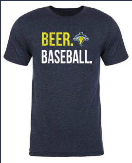 108 Fireflies Beer Baseball Tee