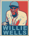 Round Rock Express Austin Black Senators Willie Wells Hope Tee