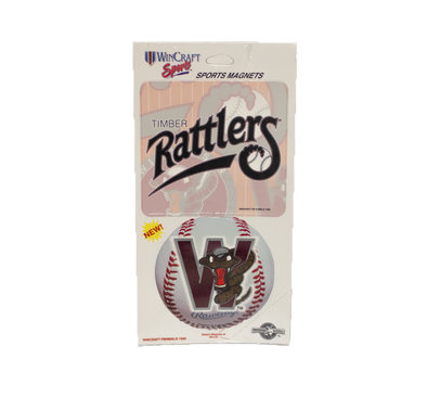 Rattlers Retro Logo 2-Pack Magnet