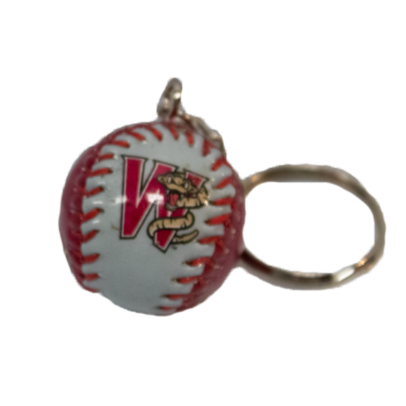 Wisconsin Timber Rattlers Baseball Keychain