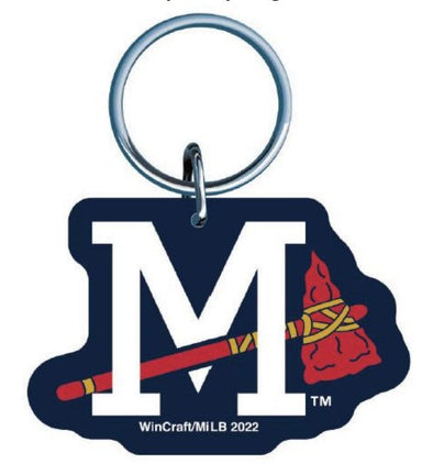 Mississippi Braves Acrylic Key Ring