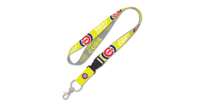 Chicago Cubs Lanyard, Neon