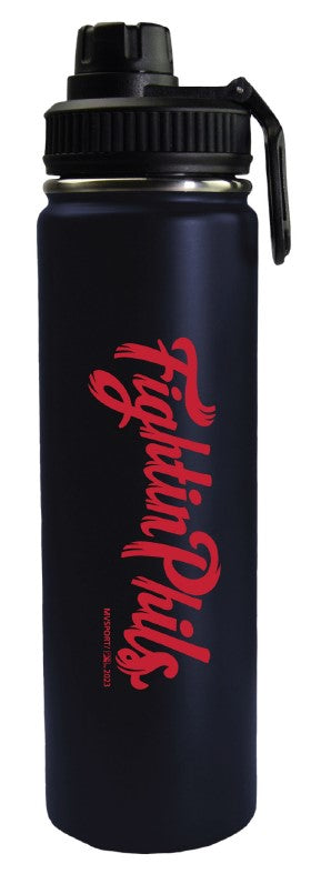 MV Sport Fightin Phils Stainless Steel Matte Finished Navy 20oz Water Bottle