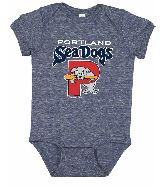 Portland Sea Dogs Onesie