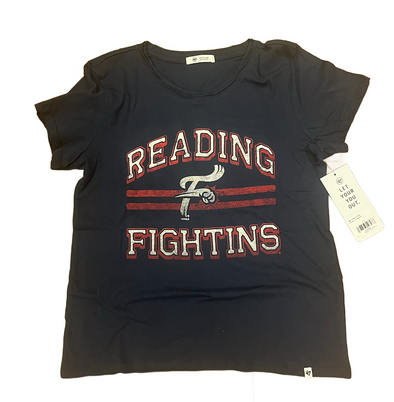 '47 Brand Reading Fightin Phils Atlas Blue Bright Eyed Frankie Tee Women