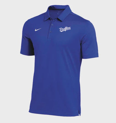 Fireflies Men's Royal Script Polo