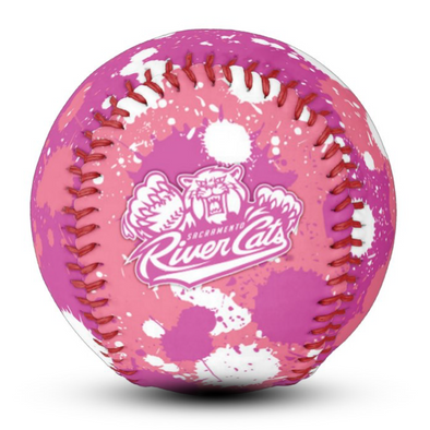 BASEBALL PINK PAINT, SACRAMENTO RIVER CATS