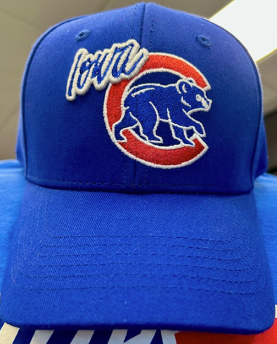 Men's Iowa Cubs Replica Twill Cap, Royal