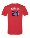 Mississippi Braves Ronald Acuña Jr. Player Tee