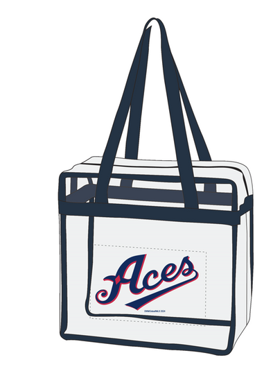 Reno Aces Aces Logo Clear Bag