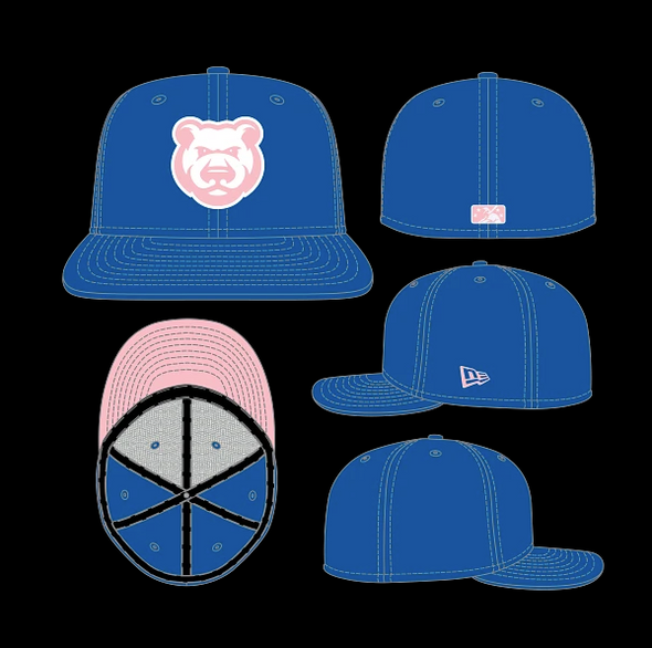 Men's Iowa Cubs Official On Field Mother's Day 5950 Cap