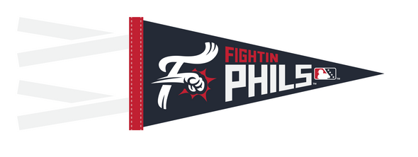 Oxford Pennant F-Fist Fightin Phils 4x9 Pennant