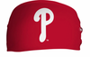 Vertical Athletics Phillies Cooling Headband Red Cap Logo