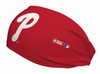 Vertical Athletics Phillies Cooling Headband Red Cap Logo