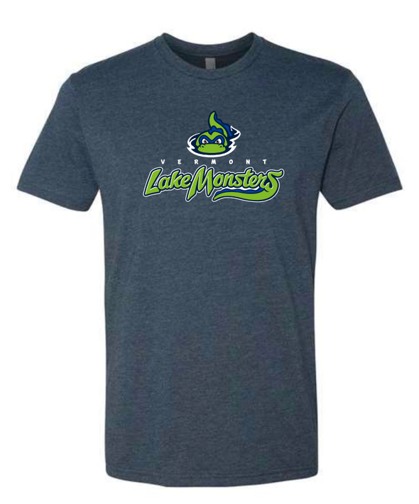 Vermont Lake Monsters Primary Logo Tee