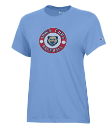 Women's Iowa Cubs Crew Tee-LtB