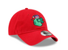 New Era 9Twenty Scarlet Red Phillie Phanatic Logo Adjustable Hat