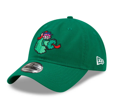New Era 9Twenty Kelly Green Phillie Phanatic Logo Adjustable Hat