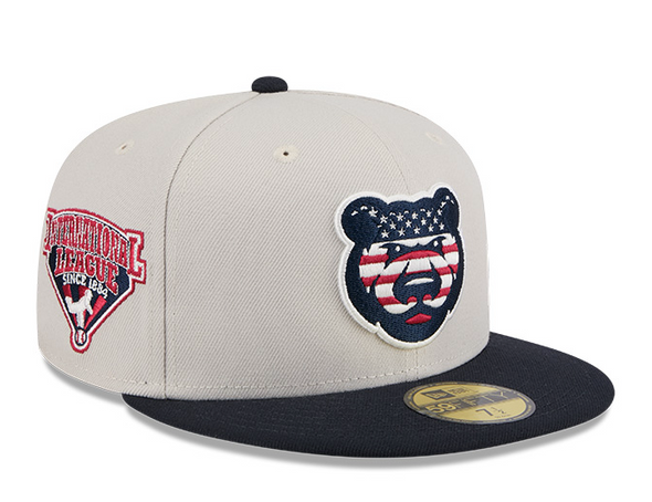 Men's Iowa Cubs Star & Stripes Official On Field 5950 Cap