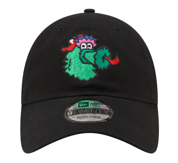 New Era 9Twenty Black Phillie Phanatic Logo Adjustable Hat