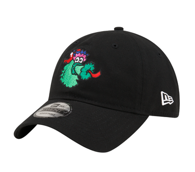 New Era 9Twenty Black Phillie Phanatic Logo Adjustable Hat