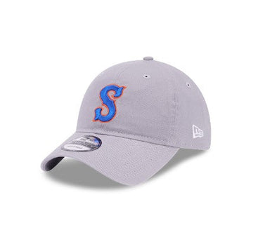 Syracuse Mets New Era Grey 920 Adjustable Cap