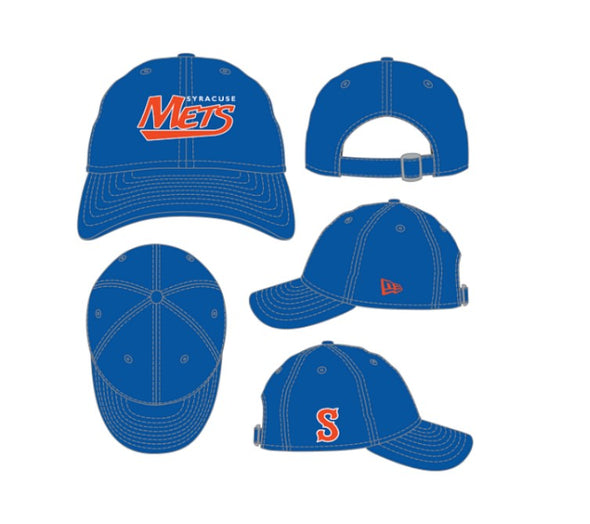 Syracuse Mets New Era Royal Gameday 920 Adjustable Cap