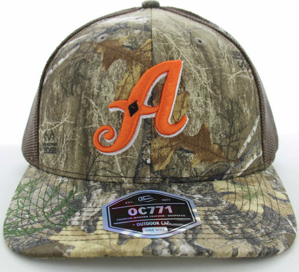 Reno Aces Mossy Oak Outdoor Cap Snapback Adjustable Hat