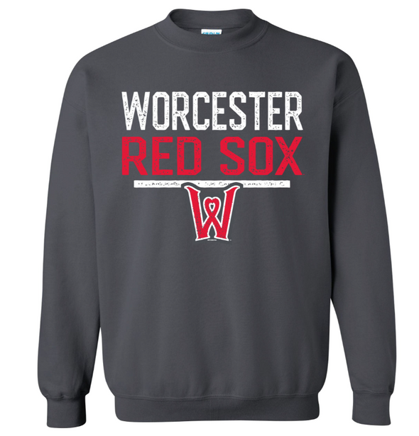 Worcester Red Sox Charcoal Manchu Crewneck