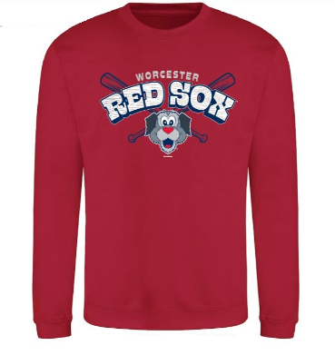 Worcester Red Sox Woofster Red Sandals Youth Crew Neck