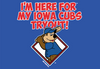 Infant Iowa Cubs Tryout Onesie -Royal Blue