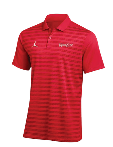 Red Jordan WooSox Script Polo