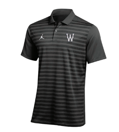 Black Jordan Classic Polo