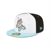 Hickory Crawdads 2024 New Era Llamas de Hickory 59Fifty Fitted Cap