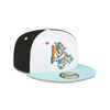 Hickory Crawdads 2024 New Era Llamas de Hickory 59Fifty Fitted Cap