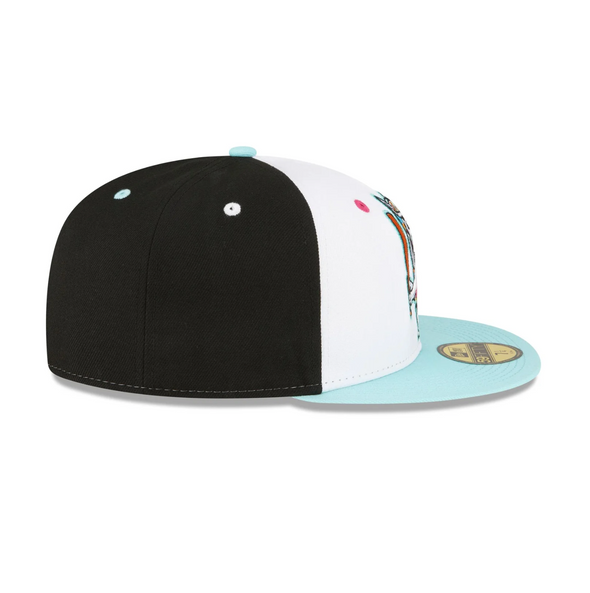 Hickory Crawdads 2024 New Era Llamas de Hickory 59Fifty Fitted Cap