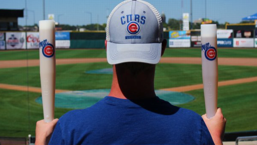 Iowa Cubs Beer Bat