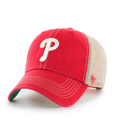 Philadelphia Phillies Red Trawler Clean Up Hat