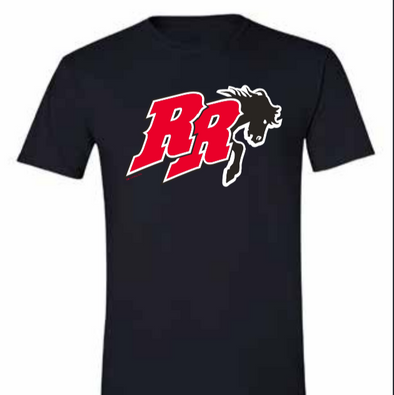 108 Retro RR Black T-Shirt