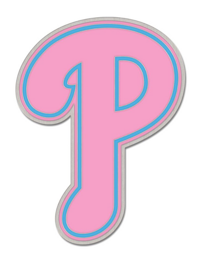 Pink Phillies P Pin