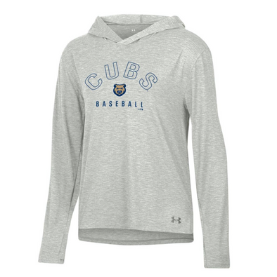 Women's Iowa Cubs Under Armour Hooded Long Sleeved Tee