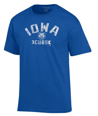 Men's Iowa Cubs Champion Short Sleeved Tee