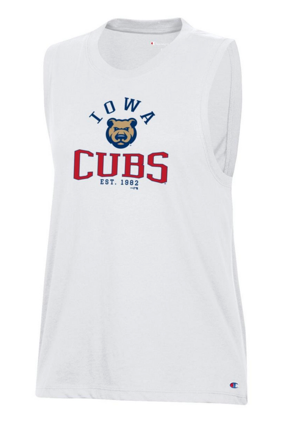 Women's Iowa Cubs Champion Muscle Tank