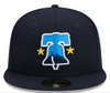 New Era 59Fifty Philadelphia Phillies City Connect Navy High Profile Hat