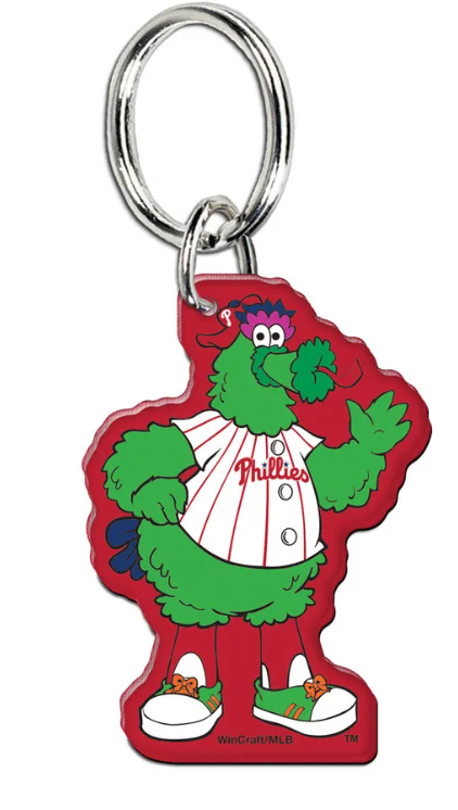 Philadelphia Phillies Phanatic Acrylic Key Ring